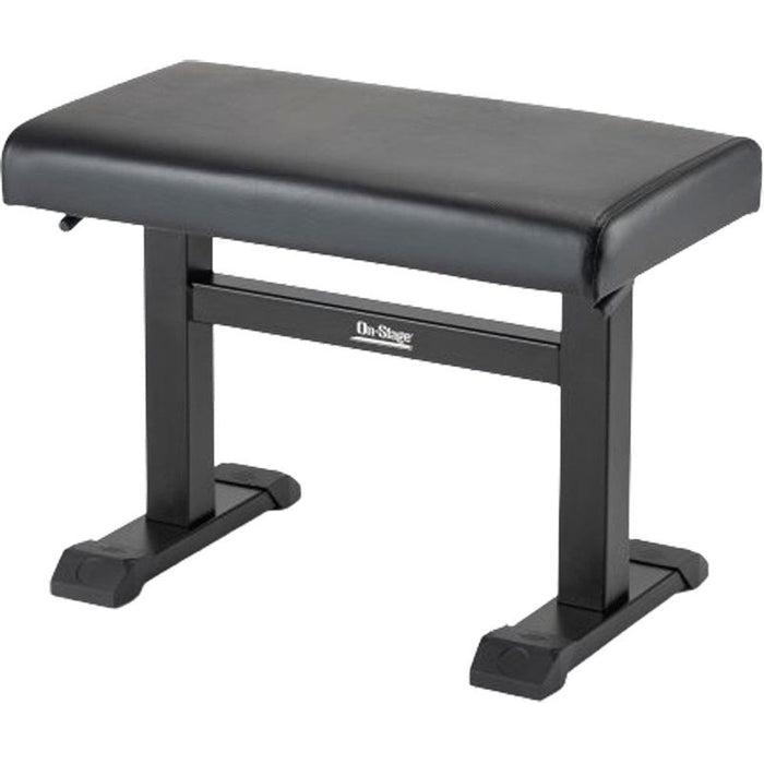 On Stage KB5503B Height-Adjustable Keyboard Bench in Black (OSKB5503B) - Gsus4