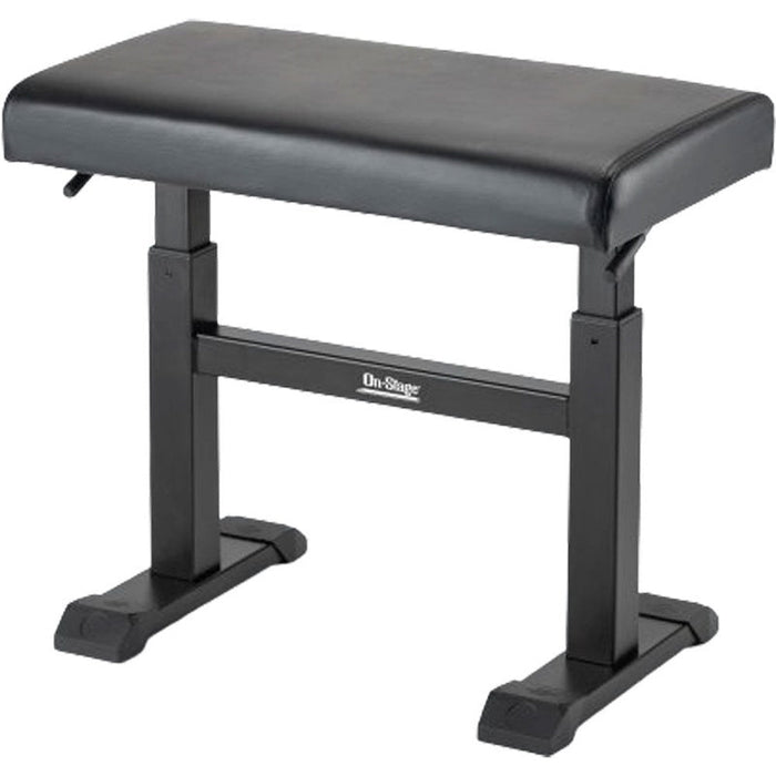 On Stage KB5503B Height-Adjustable Keyboard Bench in Black (OSKB5503B) - Gsus4