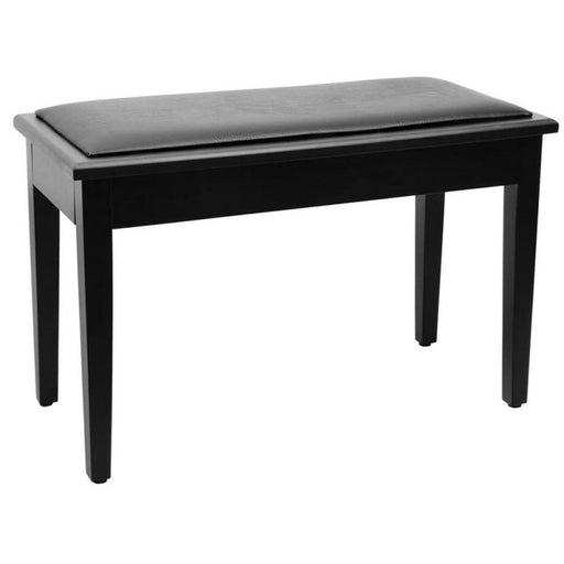 On Stage KB8904B Deluxe Keyboard/Piano Bench with Flip-Top Storage in Black (OSKB8904B) - Gsus4