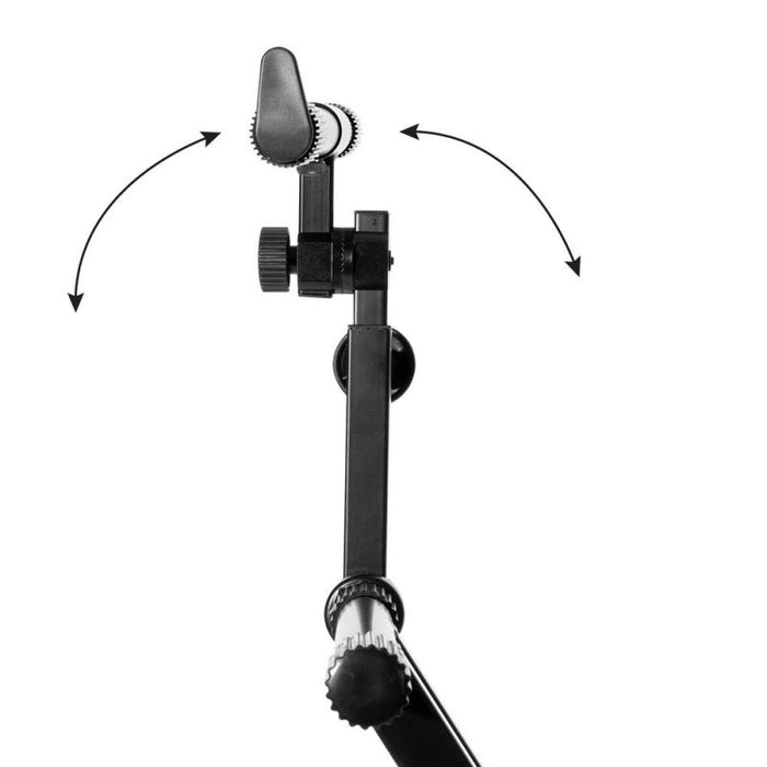 On Stage KS7292 Double-X Braced Ergo Lok Keyboard Stand with 2nd Tier (OSKS7292) - Gsus4