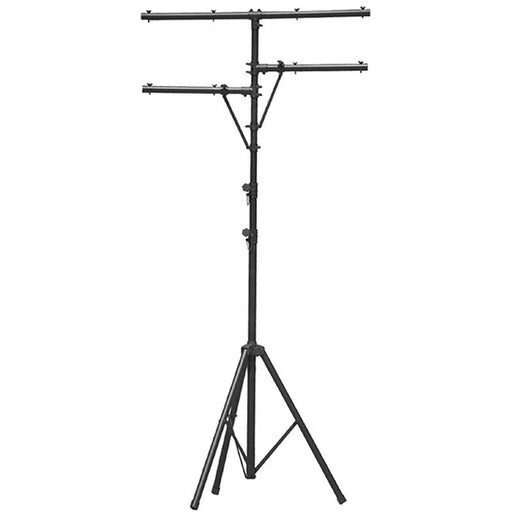 On Stage Lighting Stand with T-Bar and 2 Side Bars (OSLS7720BLT) - Gsus4