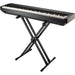 On Stage Lok Tight Pro Double X-Braced Ergo-Lok Keyboard Stand (OSKS8291) - Gsus4