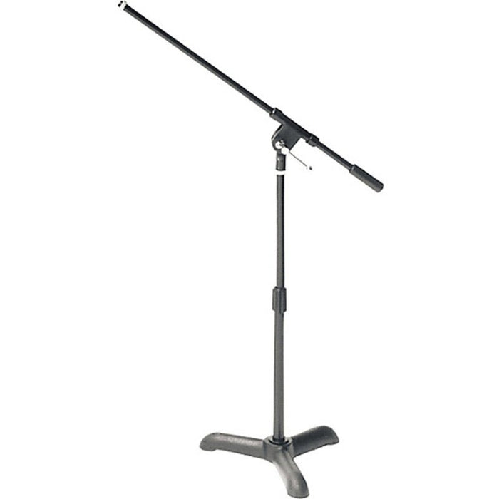 On Stage Low Profile Boom Mic Stand with Diecast Base (OSMS7311B) - Gsus4