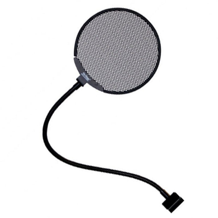 On Stage Metal Pop Blocker 5.38" with Gooseneck and C-Clamp (OSASVSM5B) - Gsus4