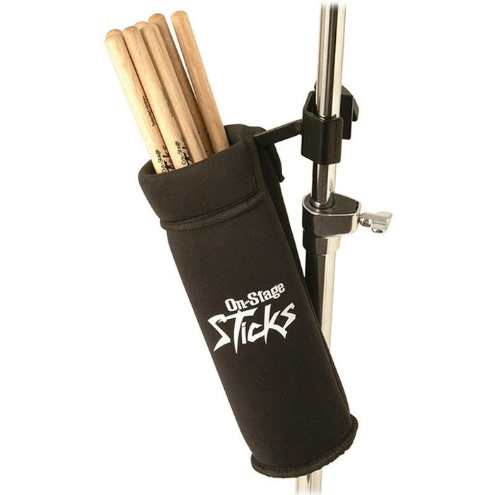 On Stage Neoprene Drum Stick Holder with Mounting Clamp (OSDA100) - Gsus4