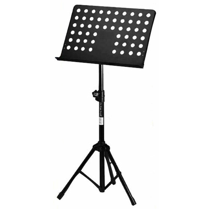 On Stage Orchestral Sheet Music Stand with Holed Bookplate (OSSM7212B) - Gsus4