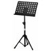 On Stage Orchestral Sheet Music Stand with Holed Bookplate (OSSM7212B) - Gsus4