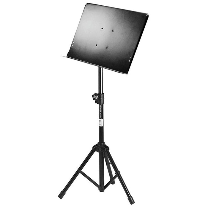 On Stage Orchestral Sheet Music Stand with Solid Bookplate (OSSM7211B) - Gsus4