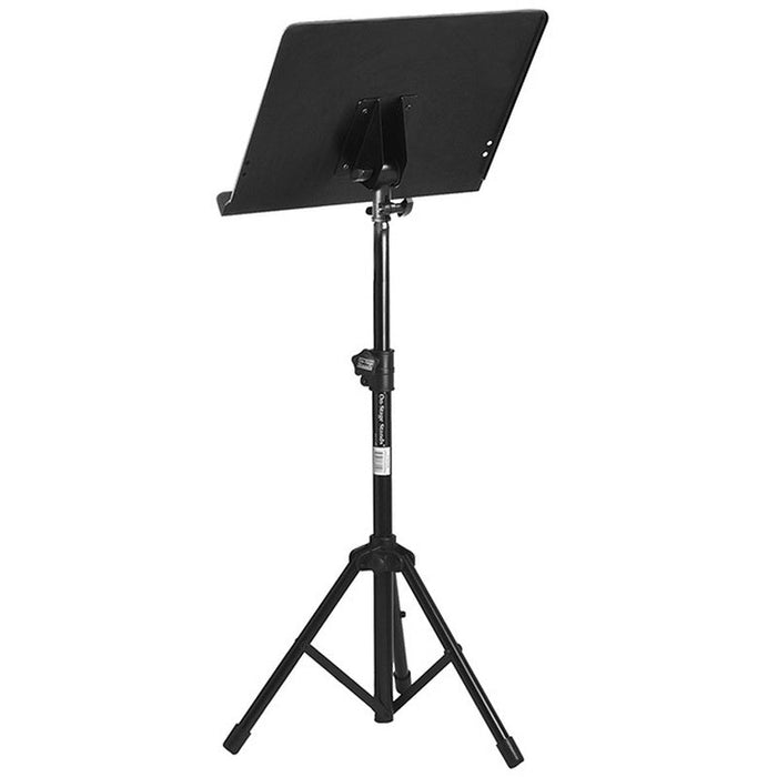 On Stage Orchestral Sheet Music Stand with Solid Bookplate (OSSM7211B) - Gsus4