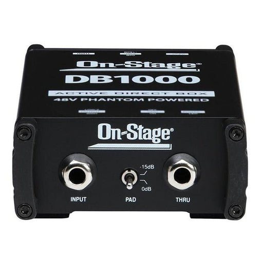 On Stage Phantom Powered Active Direct Box (OSDB1000) - Gsus4