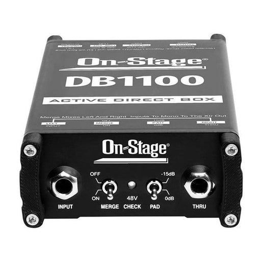 On Stage Phantom Powered Active Stereo Direct Box (OSDB1100) - Gsus4