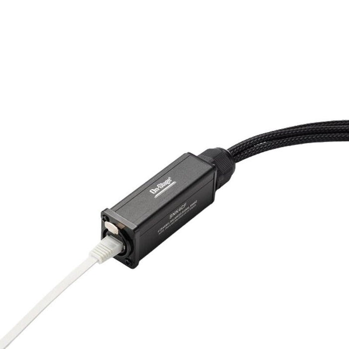 On Stage Production Grade 4-Channel Signal Snake Cable (4 x XLR Female - RJ45) (OSSNK4CF) - Gsus4