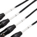 On Stage Production Grade 4-Channel Signal Snake Cable (4 x XLR Female - RJ45) (OSSNK4CF) - Gsus4