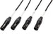 On Stage Production Grade 4-Channel Signal Snake Cable (4 x XLR Male - RJ45) (OSSNK4CM) - Gsus4