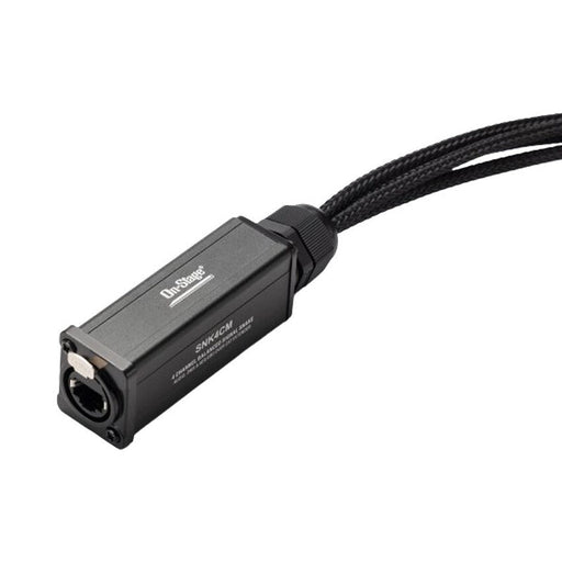 On Stage Production Grade 4-Channel Signal Snake Cable (4 x XLR Male - RJ45) (OSSNK4CM) - Gsus4