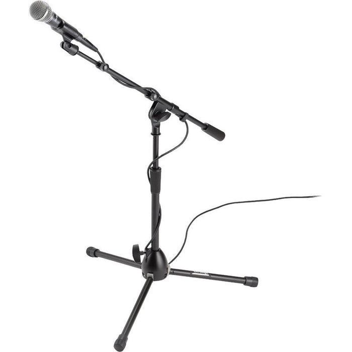 On Stage Production-Grade Heavy-Duty Kick Drum Mic Stand with Tripod Base (OSMS9411TB) - Gsus4