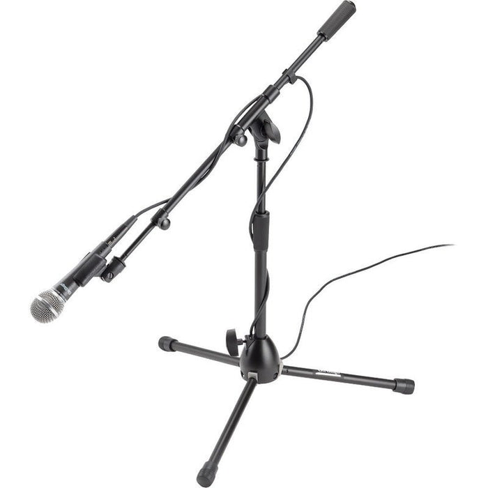 On Stage Production-Grade Heavy-Duty Kick Drum Mic Stand with Tripod Base (OSMS9411TB) - Gsus4