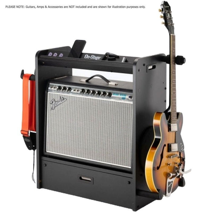 On Stage Professional Guitar Workstation in Black (OSGWS5000B) - Gsus4