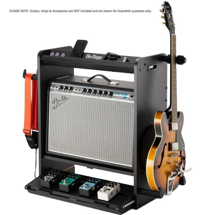 On Stage Professional Guitar Workstation in Black (OSGWS5000B) - Gsus4