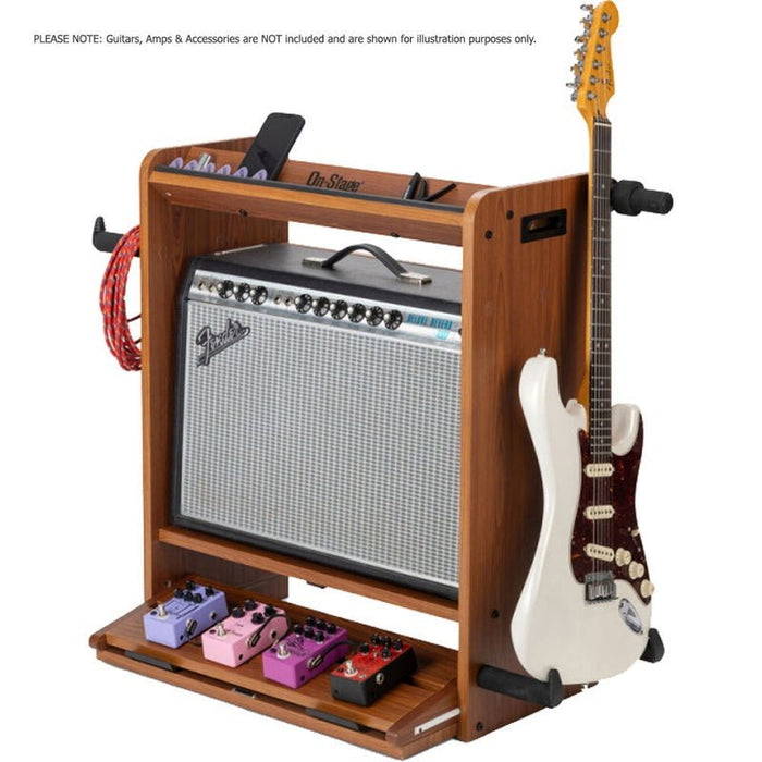 On Stage Professional Guitar Workstation in Rosewood (OSGWS5000RB) - Gsus4