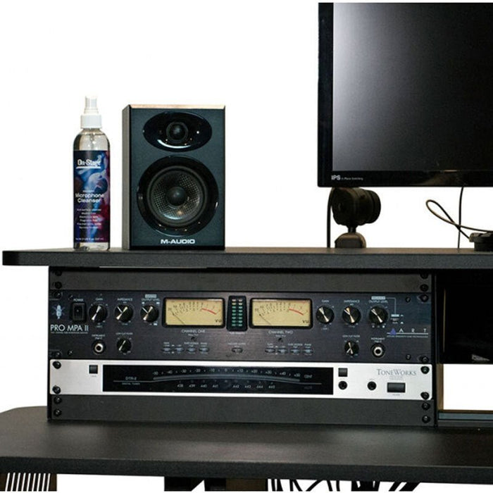 On Stage Professional Large Studio Workstation in Black (OSWS7700B) - Gsus4