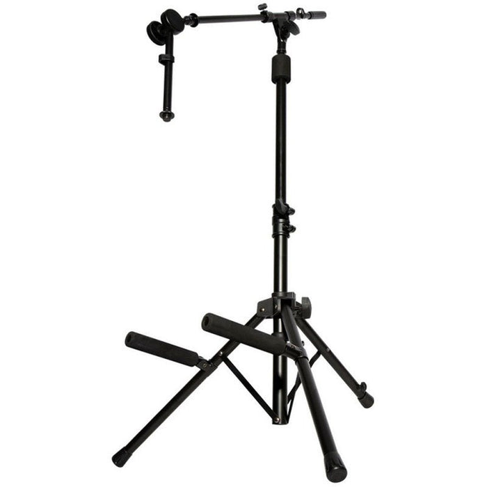 On Stage RS7501 Tiltback Tripod Amplifier Stand with Boom Mic Arm (OSRS7501) - Gsus4