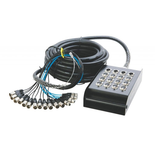 On Stage Stage Snake Box 12In / 4 Out, 100ft (30M) (HWSNK124100) - Gsus4