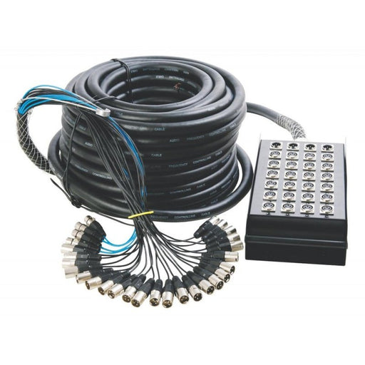 On Stage Stage Snake Box 24In / 4 Out, 50ft (15M) (HWSNK24450) - Gsus4