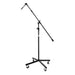 On Stage Tripod Studio Mic Boom with 7" Mini Boom Extension & Casters (OSSB96PLUS) - Gsus4