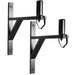 On Stage Wall Mount Speaker Brackets (1-Pair) (OSSS7914B) - Gsus4