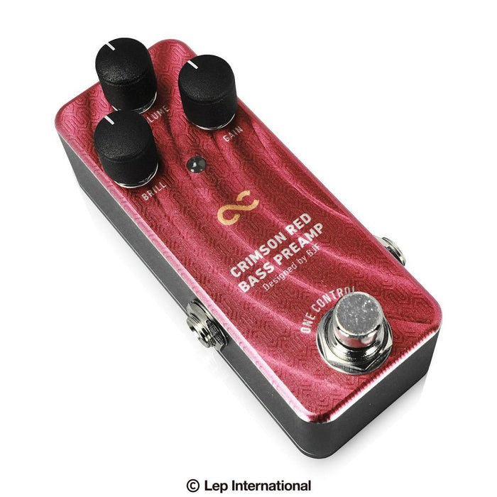 One Control BJF Crimson Red Bass Preamp (OC-CRBP) - Gsus4
