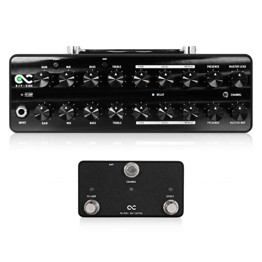 One Control BJF - S100 Compact Amplifier with FS - P3S Footswitch (OC-S100WFS) - Gsus4