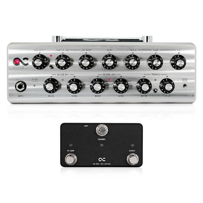 One Control BJF - S66 Compact Amplifier with FS - P3S Footswitch (OC-S66WFS) - Gsus4