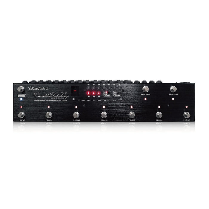 One Control Crocodile Tail Loop 10 - Loop Programmable Switcher with Midi Control & BJF Buffer (OC-OC10) - Gsus4
