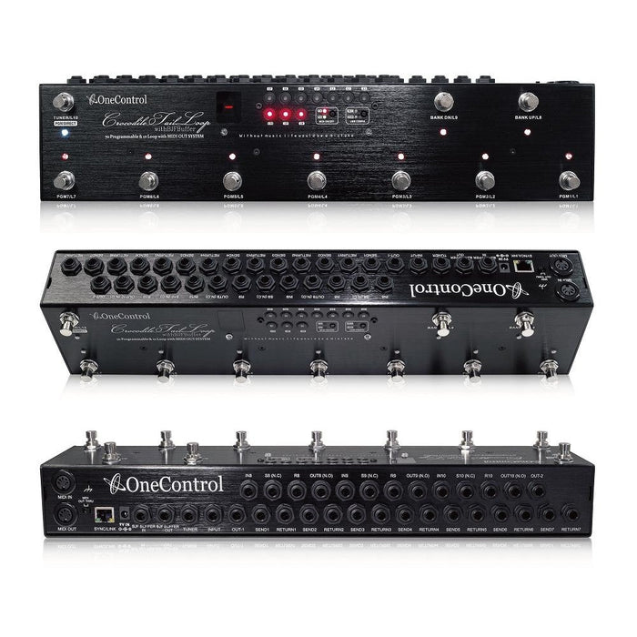 One Control Crocodile Tail Loop 10 - Loop Programmable Switcher with Midi Control & BJF Buffer (OC-OC10) - Gsus4
