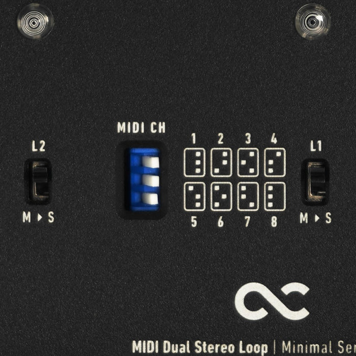 One Control Minimal Series MIDI Dual Stereo Loop (OC-M-MDSL) - Gsus4