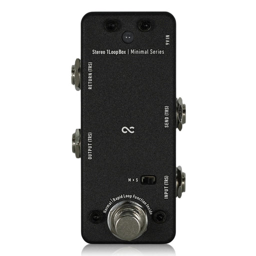 One Control Minimal Series Stereo 1 Loop Box (OC-M-ST1L) - Gsus4