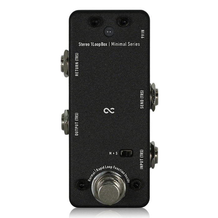 One Control Minimal Series Stereo 1 Loop Box (OC-M-ST1L) - Gsus4