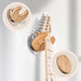 Openhagen | Collapsible Guitar Hanger Flat Wall Mount Bracket | For Electric | 60 mm | Oak (HWE301OAK - Variant - 1) - Gsus4