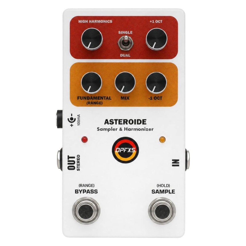 OPFXS Asteroide Sampler & Harmonizer Pedal