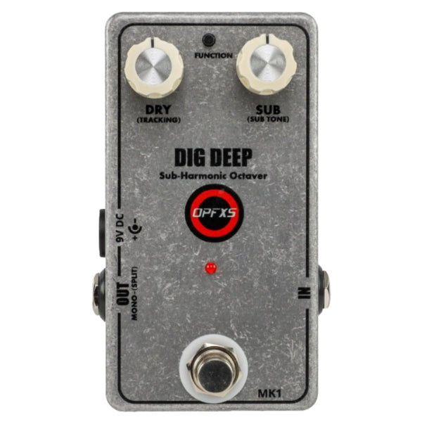 ギター DIG DEEP Sub-Harmonic Octaver MK1 OPFXS OPFXS Dig Deep MK1 Sub-Harmonic Octaver Pedal - Gsus4