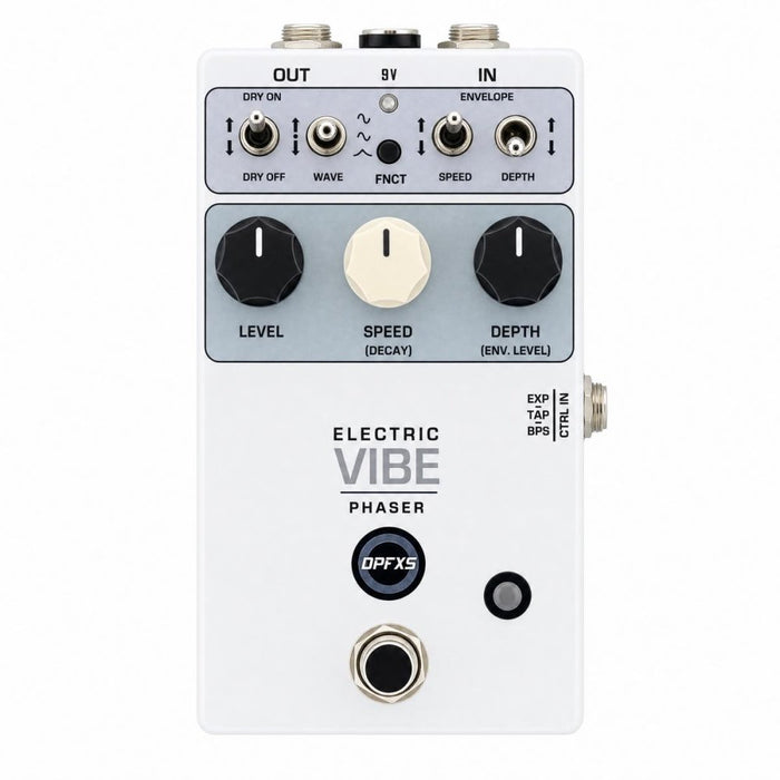 OPFXS Electric Vibe Analog Phaser Vibrato Envelope Pedal (OPFXS-VIBE) - Gsus4