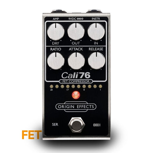 Origin Effects | Cali76 FET Compressor | Inspired by Urei 1176 | Black (OEX - 0070 - 00) - Gsus4