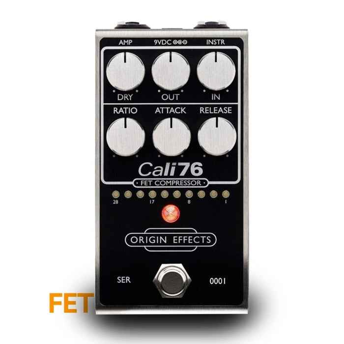 Origin Effects | Cali76 FET Compressor | Inspired by Urei 1176 | Black (OEX - 0070 - 00) - Gsus4