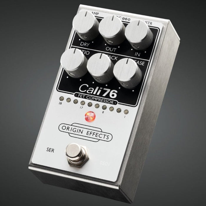 Origin Effects | Cali76 FET Compressor | Inspired by Urei 1176 | Silver (OEX - 0045 - 00) - Gsus4