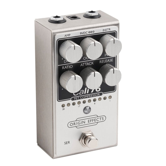 Origin Effects | Cali76 FET Compressor | Inspired by Urei 1176 | Silver (OEX - 0045 - 00) - Gsus4