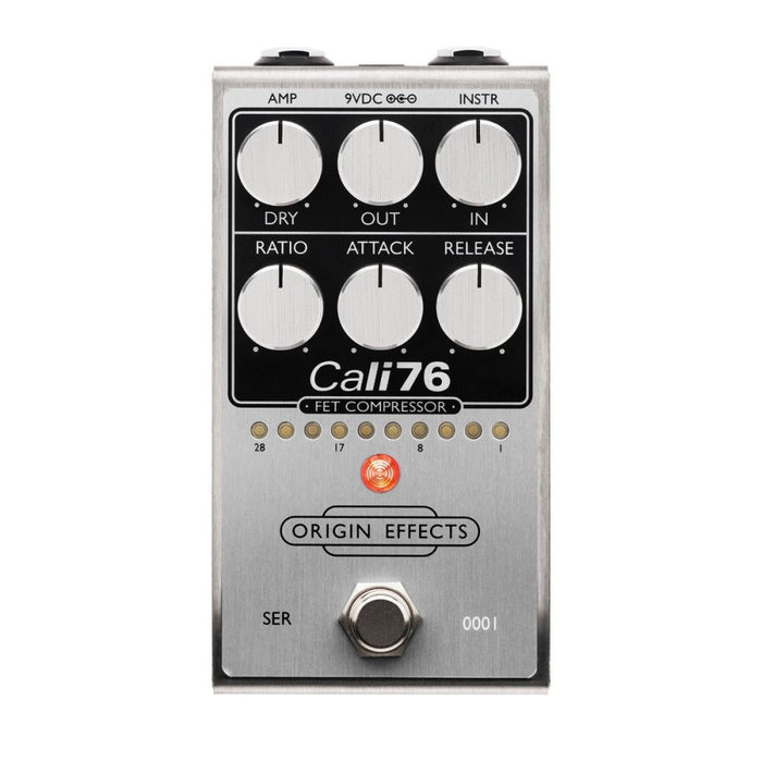Origin Effects | Cali76 FET Compressor | Inspired by Urei 1176 | Silver (OEX - 0045 - 00) - Gsus4