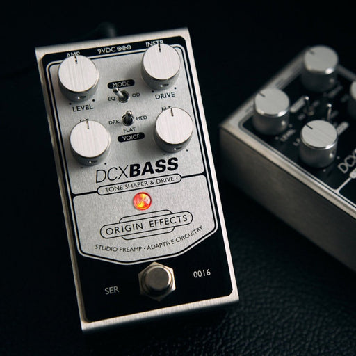 Origin Effects | DCX Bass | Tone Shaper & Overdrive | w/ Adaptive Circuitry | Inspired by UA 610 Studio Preamp (OEX - 0000 - 000) - Gsus4