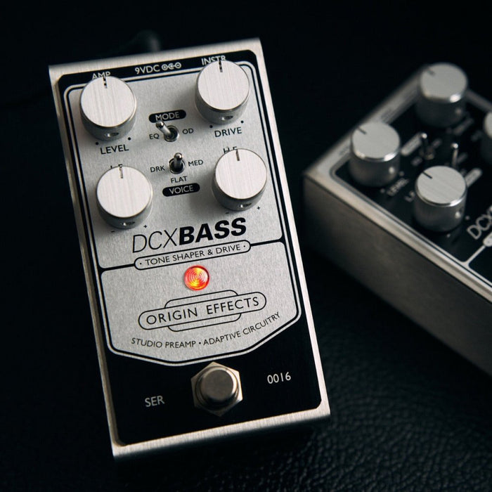 Origin Effects | DCX Bass | Tone Shaper & Overdrive | w/ Adaptive Circuitry | Inspired by UA 610 Studio Preamp (OEX - 0000 - 000) - Gsus4