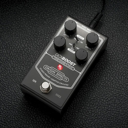 Origin Effects DCX BOOST (Black Edition) Tone Shaper & Overdrive w/ Adaptive Circuitry (OEX-0061-00) - Gsus4